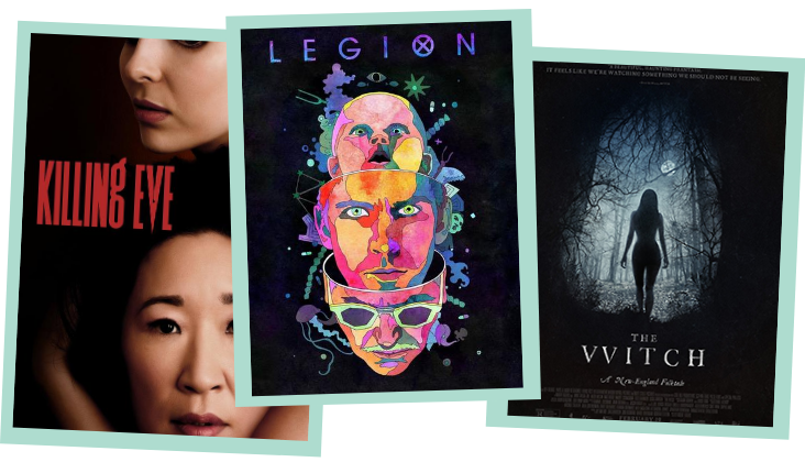 Killing Eve, Legion & The Witch - three out of 4 movies and shows I'm finally getting into